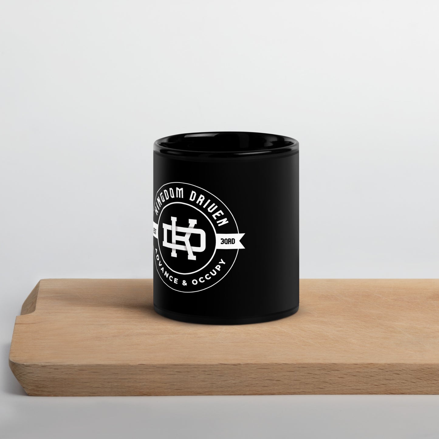 Black Glossy Mug